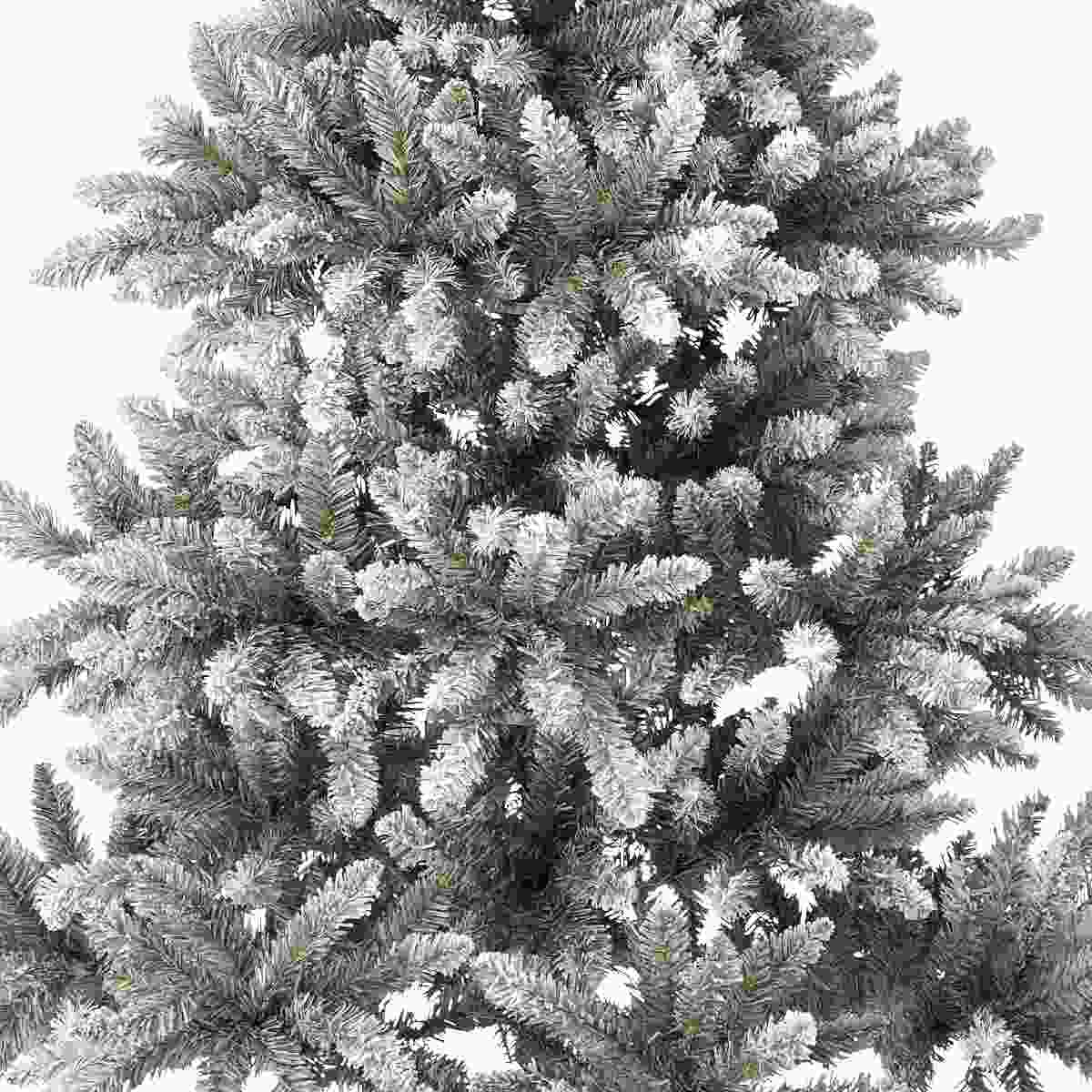 デラックススノーヌードクリスマスツリー 高さ120×幅80cm