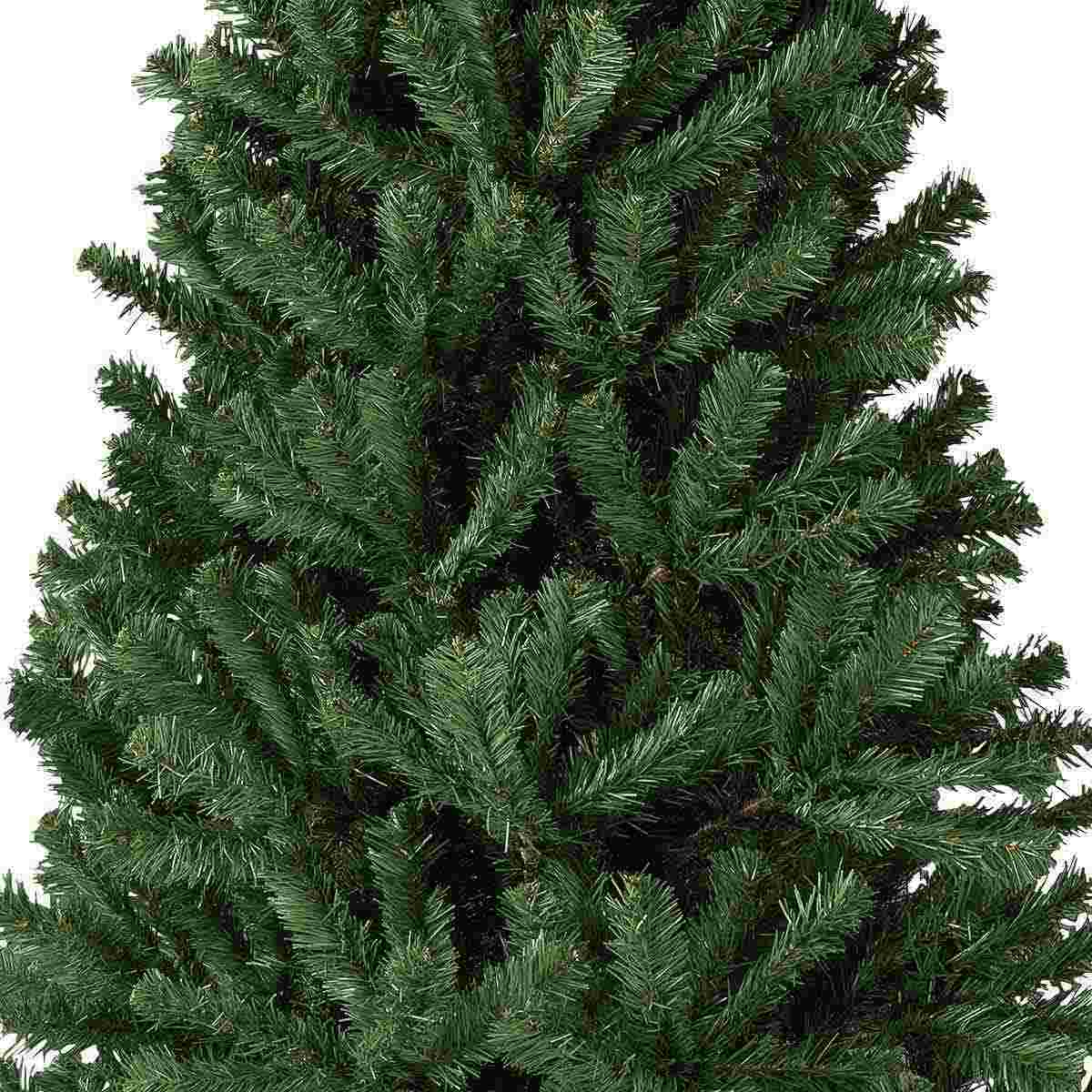 スクエアベースヌードクリスマスツリー スリム 高さ150cm