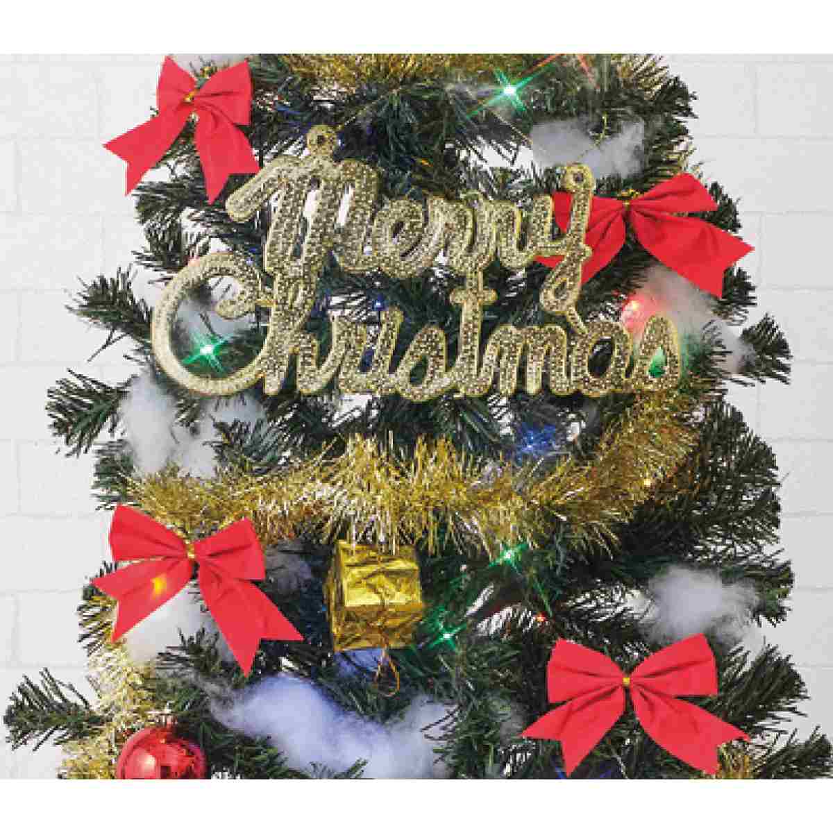 バリュークリスマスツリーセット 高さ90×幅45cm