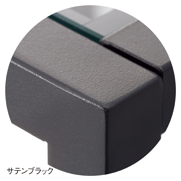 ボックスフレームラック 幅120cm〔ストエキオリジナル〕 4段 サテンホワイト