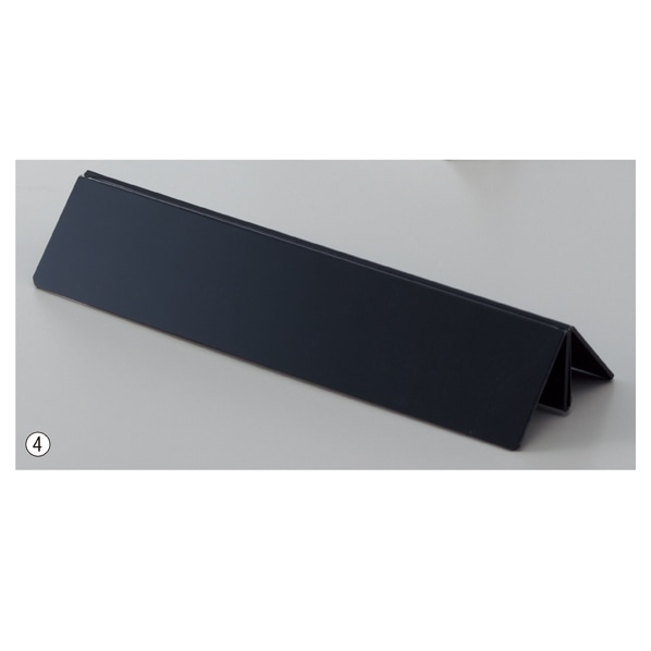 【10個】PETクリップスタンド カード立て 小 ブラック