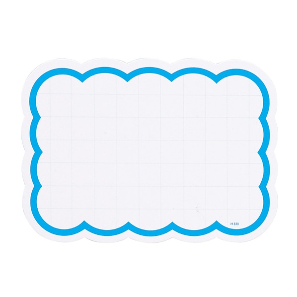 抜型プライスカード 雲型 ピンク 小