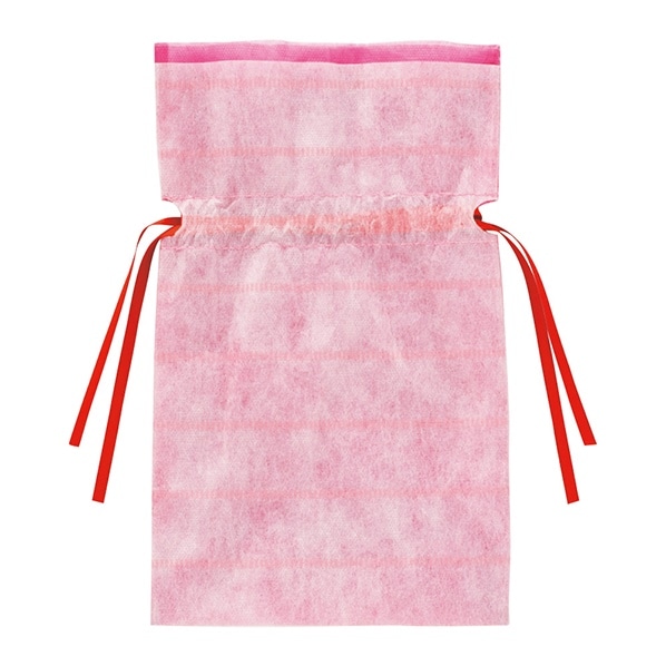 ボーダー 不織布リボン付きギフトバッグ ピンク 通販 ストア エキスプレス