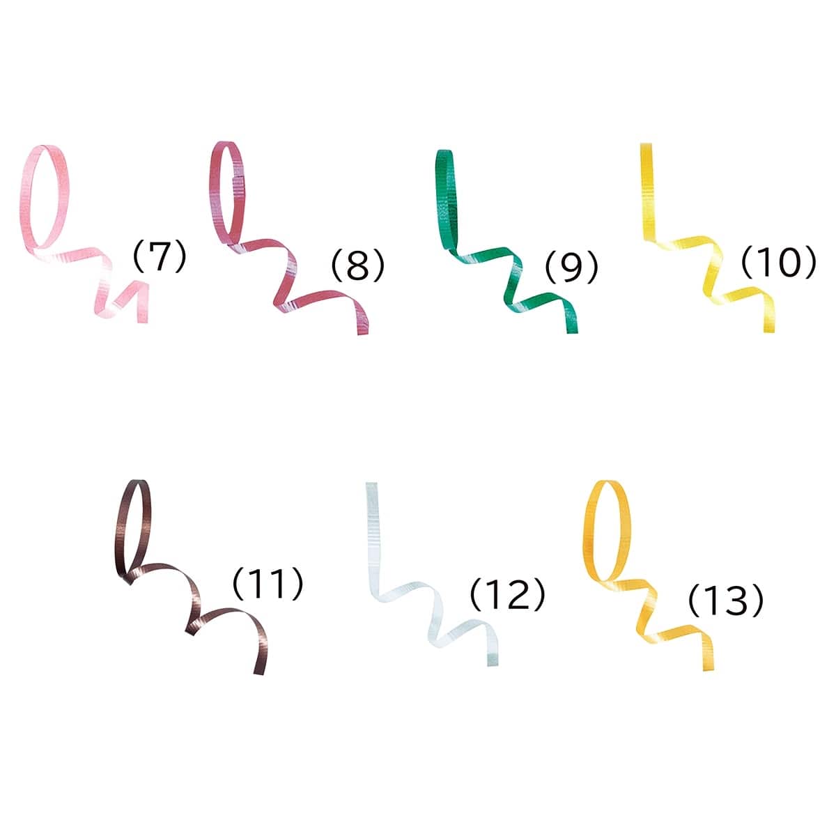 カーリングリボン レッド