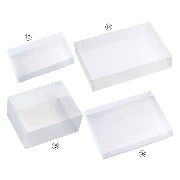 クリアギフトボックス(かぶせ式) 正方形 5x5x2.5cm 【通販】ストア