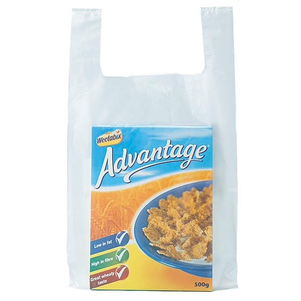 レジ袋 レジバッグ フックタイプ 白無地 半透明 幅15×高さ31[21]×横マチ10cm 西25号／東6号