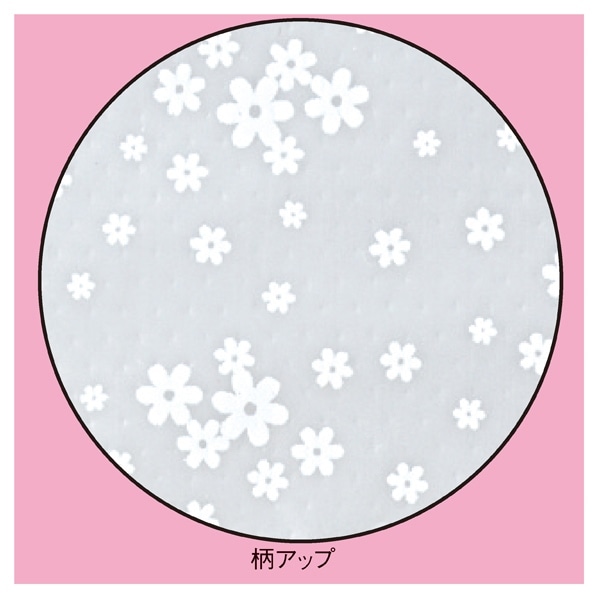 ヘッズ プチフラワーレジバッグ レジ袋 PEバッグ 18×35[23]×横マチ11cm