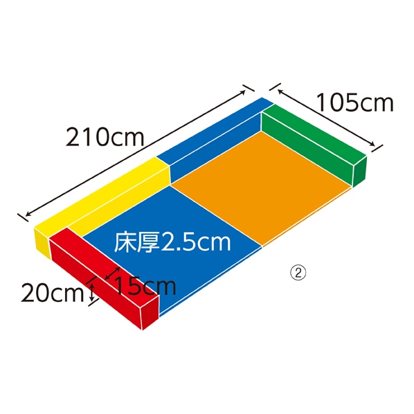 ハイグレードキッズコーナー 2畳サイズ