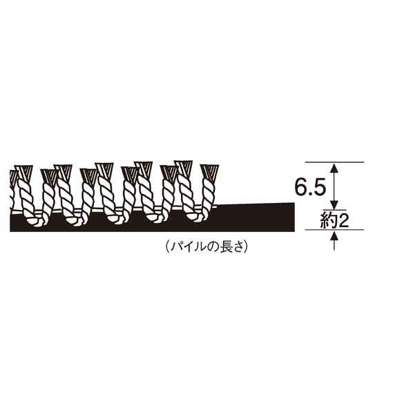 山崎産業 ニュー吸水マット 屋内用 中 レッド 900 × 1200mm