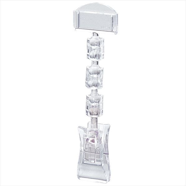 【10個】ポップカードクリップ ダブルクリップ