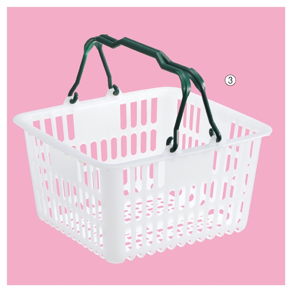 買物カゴ 6リットル ショッピングバスケット 通販 ストア エキスプレス