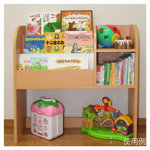 キッズおもちゃ箱付き絵本ラック 通販 ストア エキスプレス