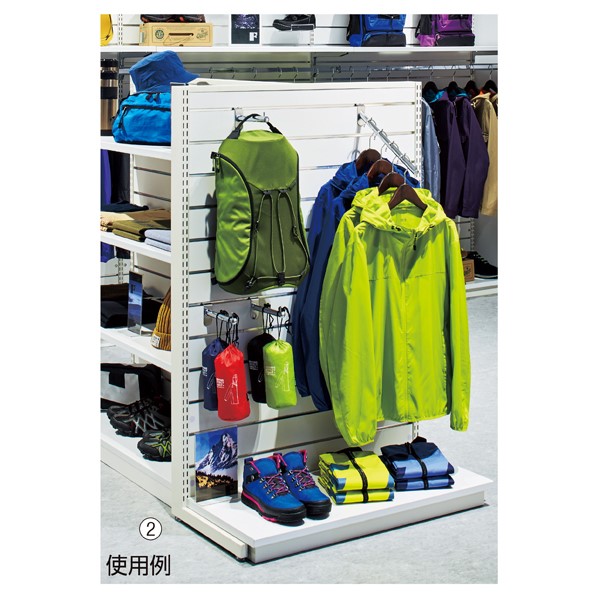 リスタプラス中央両面タイプ 幅120×高さ135cm 本体〔ストエキオリジナル〕 エクリュ