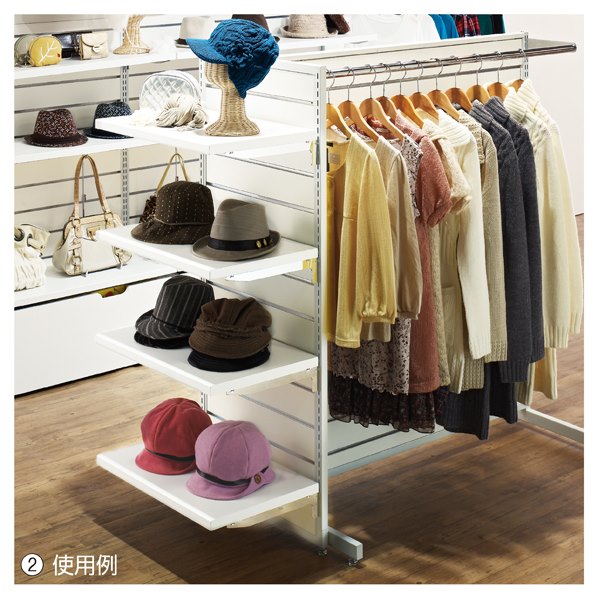 エンドパネル リスタプラス幅90・120中央両面タイプ用〔ストエキオリジナル〕 エクリュ