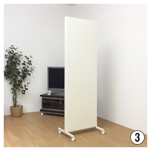 日本住器工業  シンプルパーテーション 幅85cm ナチュラル