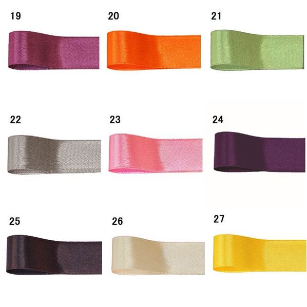 青山リボン サテンリボン コルダサテン 片面 40mm×45m  00240-001