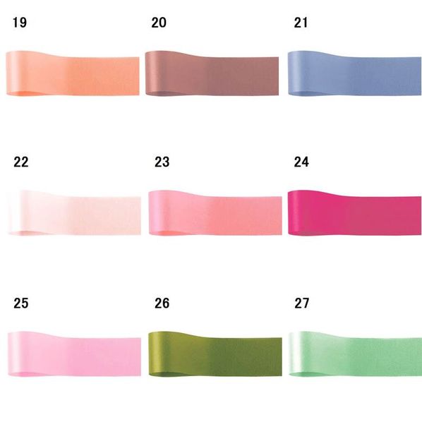 青山リボン サテンリボン ニューフローラルサテン 片面 13mm幅×92m  00322-000