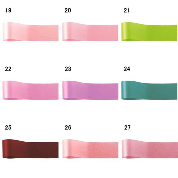 青山リボン サテンリボン ニューフローラルサテン 片面 13mm幅×92m  00322-043