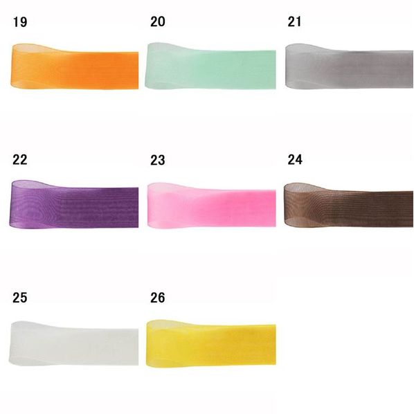 青山リボン オーガンジーネオ 22mm幅×30m  00526-001