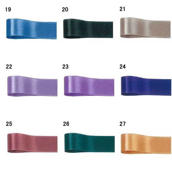 青山リボン リーガルサテンリボン グランプリ 両面 9mm幅×25m  03506-001