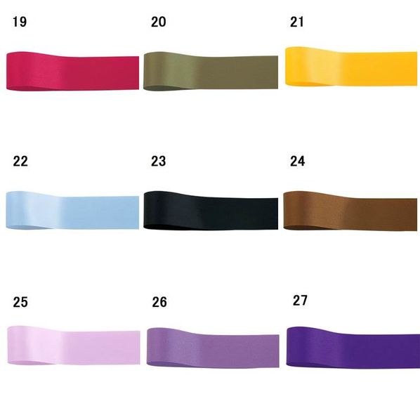 青山リボン フェミールサテン 片面 24mm幅×92m  06807-001