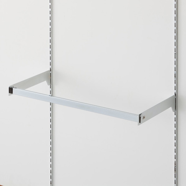 貫通式ミニ角バーセット 幅60cm (スリット芯々58.8cm用) 奥行3.5cm