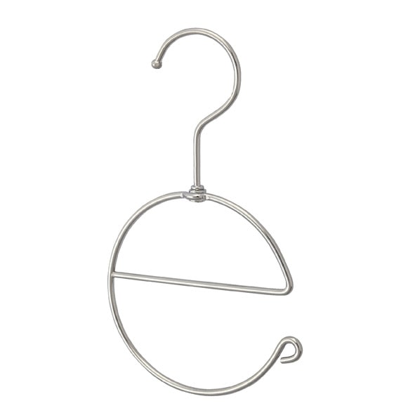 【3個】ディスプレイ用ラウンドeフック クローム