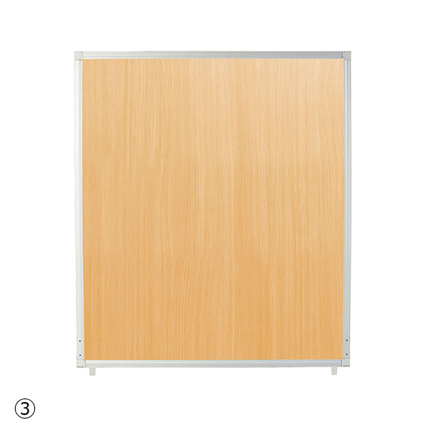 弘益 抗ウイルスパーティション高さ120cm ナチュラル パーテーション 幅120cm