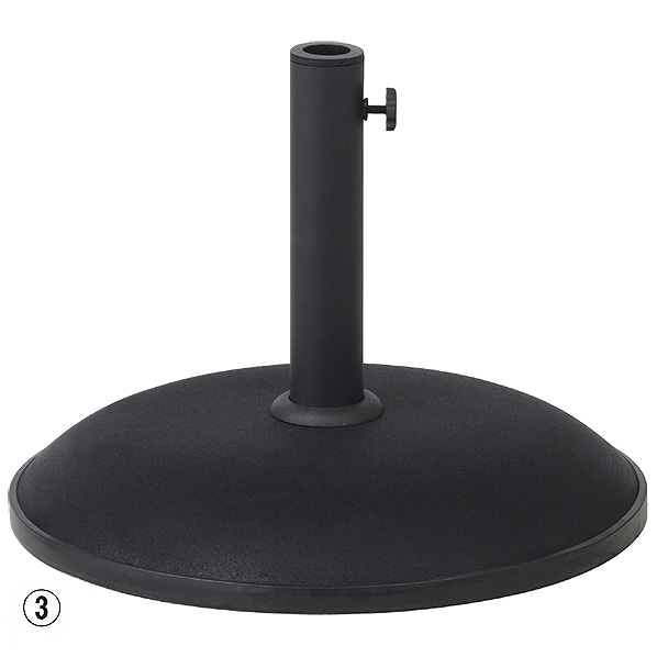 パラソルコンクリートベース パラソルコンクリートベース グリーン 1台