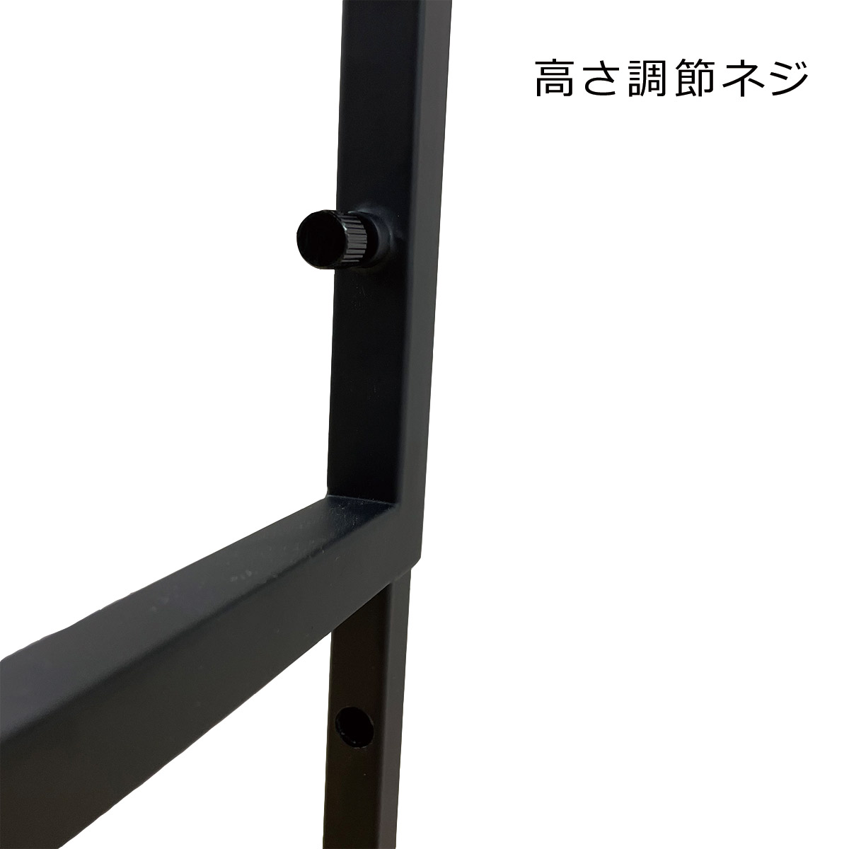 高さ調整機能付き円形ディスプレイテーブル〔ストエキオリジナル