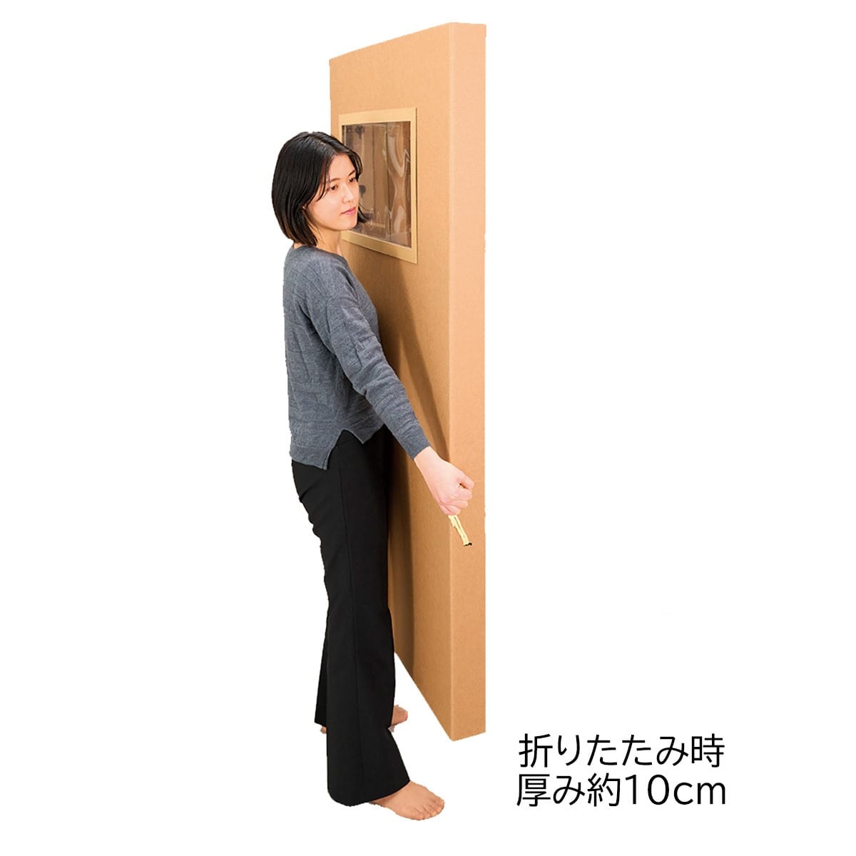 美品　フレームワーク　ダンボール　フーディ ハニカムダンボール ハーフジップ フーディ（パーカー） | TAKEO