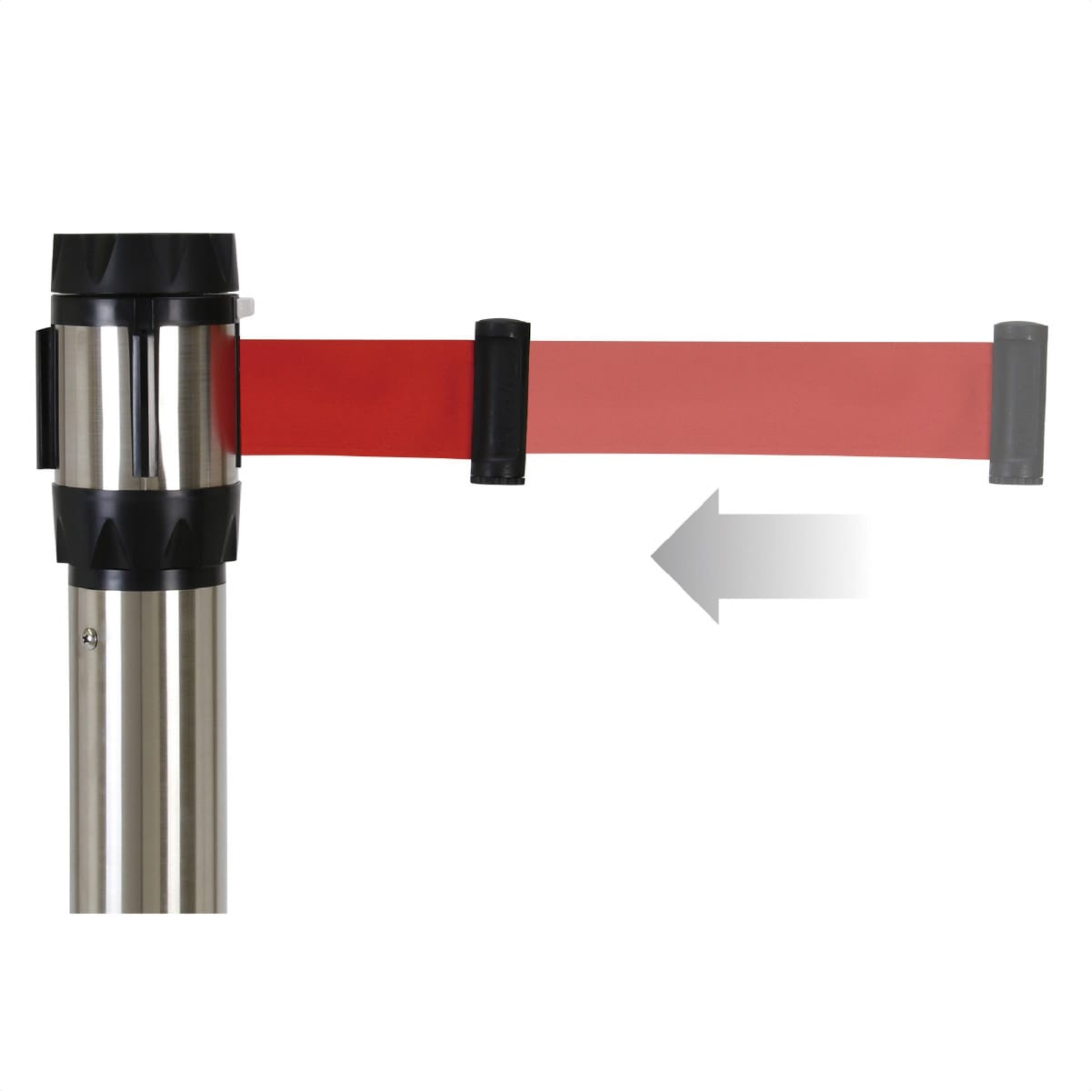 ベルトパーテーション BELPA ベルト6m レッド 1台