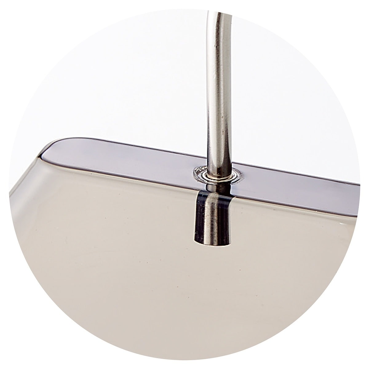  スモークアクリルハンガー〔ストエキオリジナル〕 幅39cm肩厚