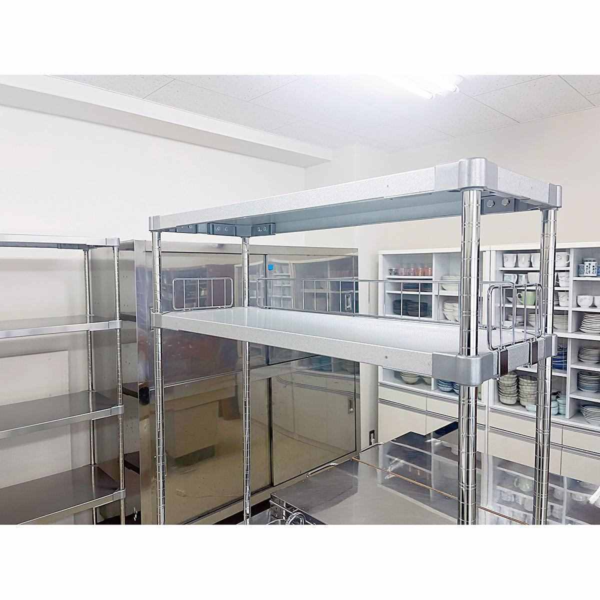 棚板ガードレール 奥行35cm〔ストエキオリジナル〕 幅60cm