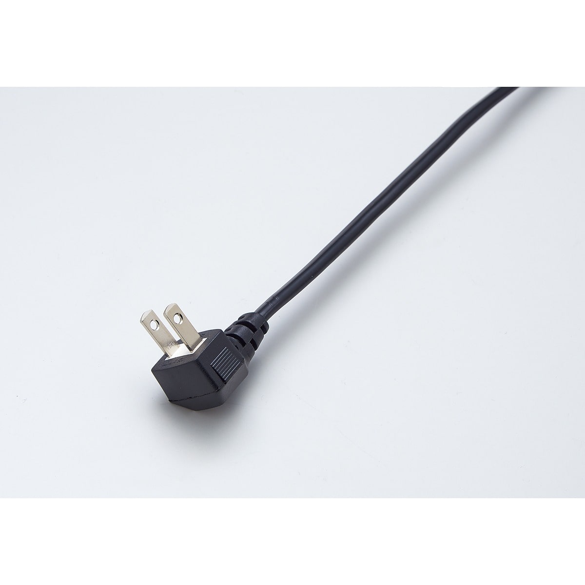 ELPA配線ダクト 黒 50cm コンセント付き 黒