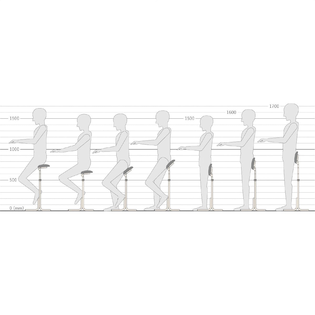 テンポラリーチェアEX ブラック