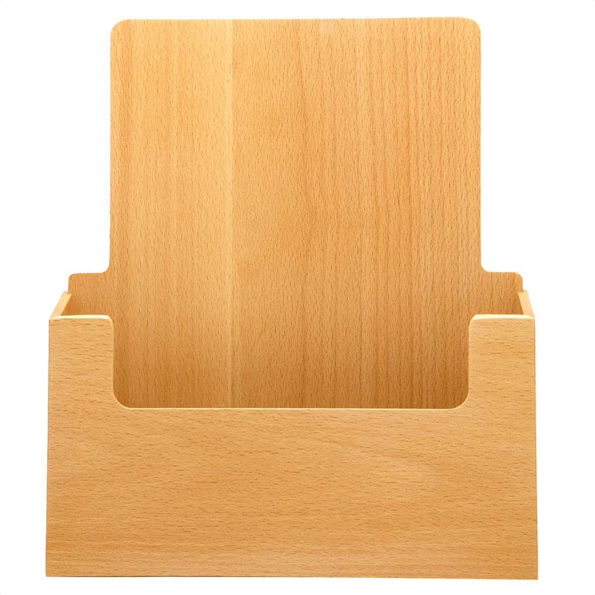 木製カタログケース A4三つ折り