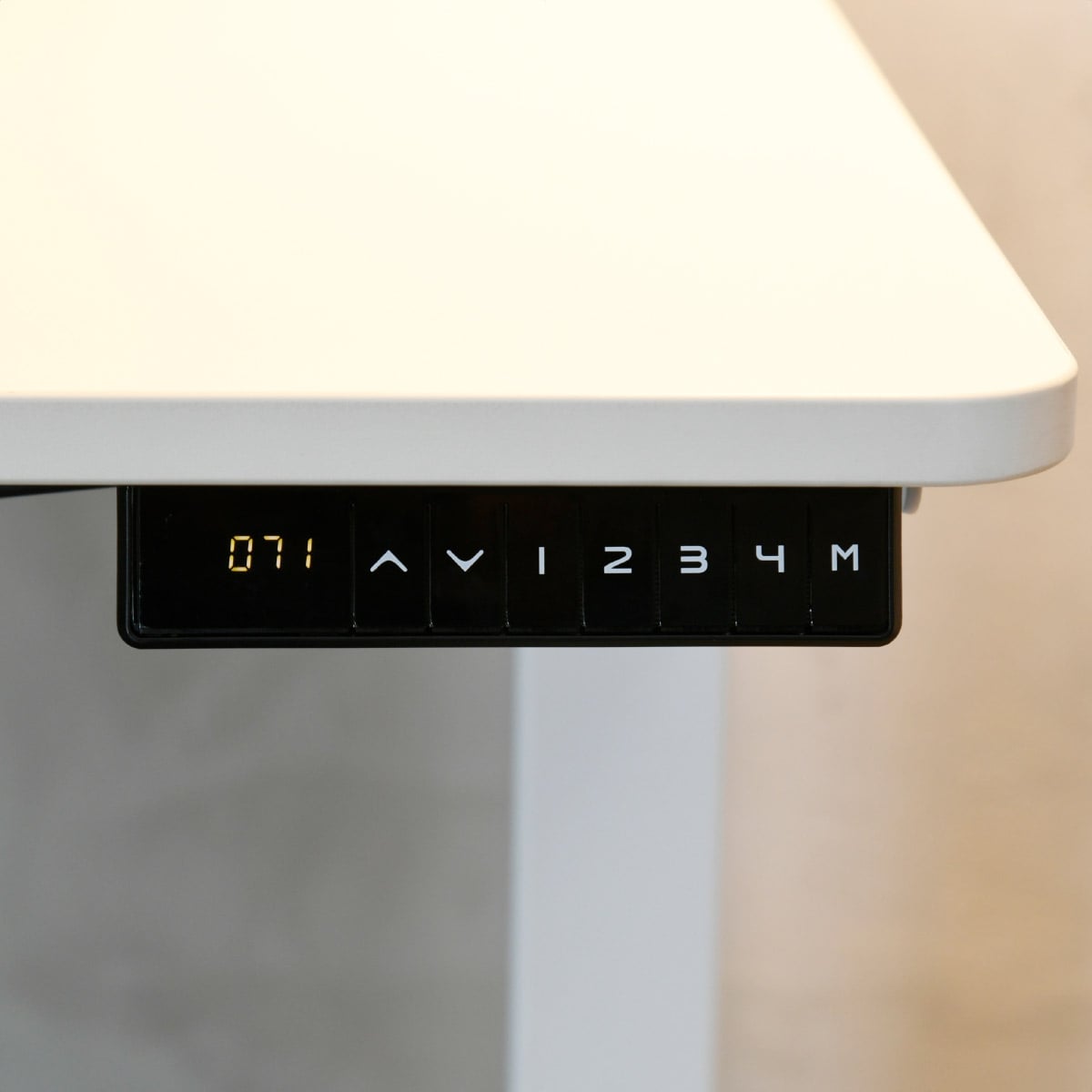 ユニットデスク 昇降脚 白脚 ホワイト天板 幅100cm