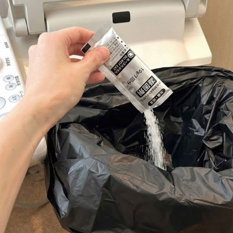 災害対策トイレセット 凝固剤・袋 10個入り