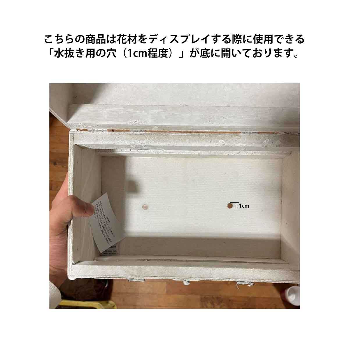 木製トランクボックス ホワイト ディスプレイ おしゃれ 通販 ストア エキスプレス