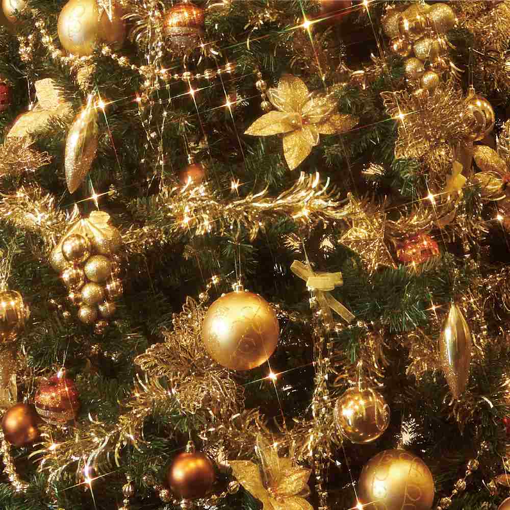 スクエアベースツリーセット ゴールド クリスマス おしゃれ 通販 ストア エキスプレス
