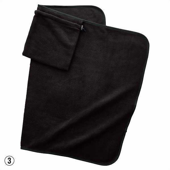 公式 通販ストア エキスプレス くるっと巾着収納ブランケット くるっと巾着収納ブランケットアイボリー イベント ノベルティ用品