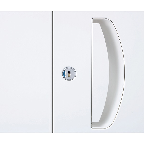 生興 スチール製ロッカー 高さ2100mm 下置き用 両開きタイプ RW45-21H 【RW45システム収納庫】