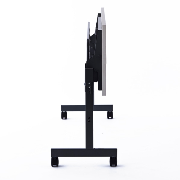 アールエフヤマカワ 配線機能付き フォールディングテーブル 幅150×奥行45cm ホワイトA