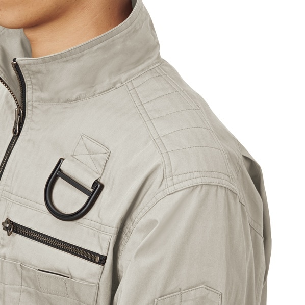 空調服長袖ブルゾン サンドベージュ(ジーベック/XE98102/春夏) 空調服長袖ブルゾン サンドベージュ(ジーベック/XE98102/春夏)