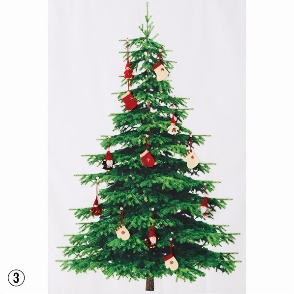 もみの木タペストリー オーナメント付き クリスマス飾り 通販 ストア エキスプレス もみの木タペストリー オーナメント付き クリスマス飾り 通販 ストア エキスプレス