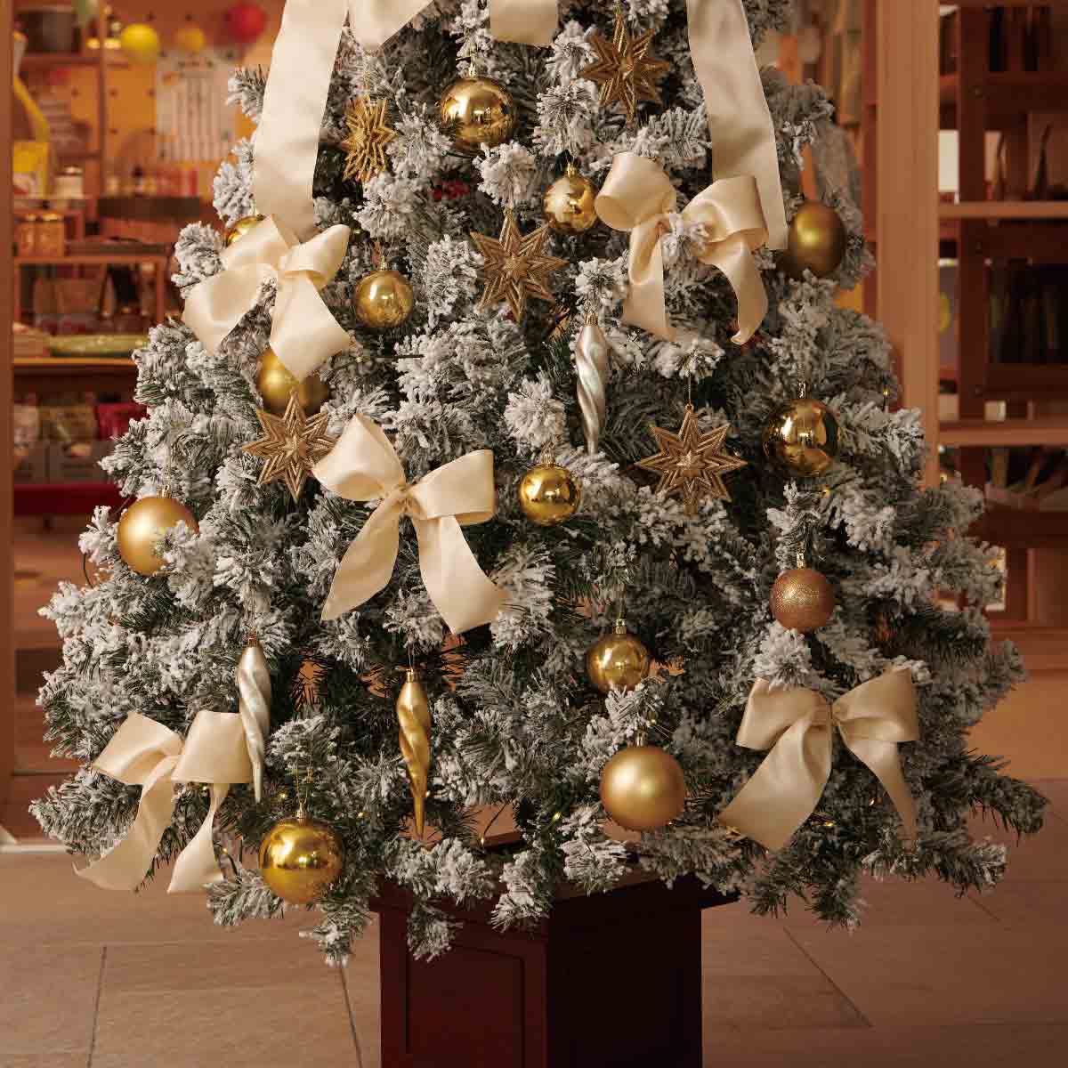 げることが】 クリスマス ツリー オーナメント付き ゴールドの通販 by ☆Gothic☆'s shop｜ラクマ っておりま 
