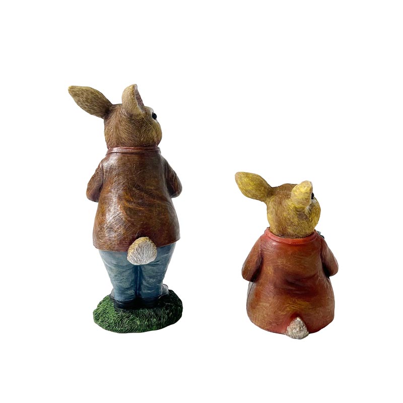 うさぎオブジェ 座りポーズ