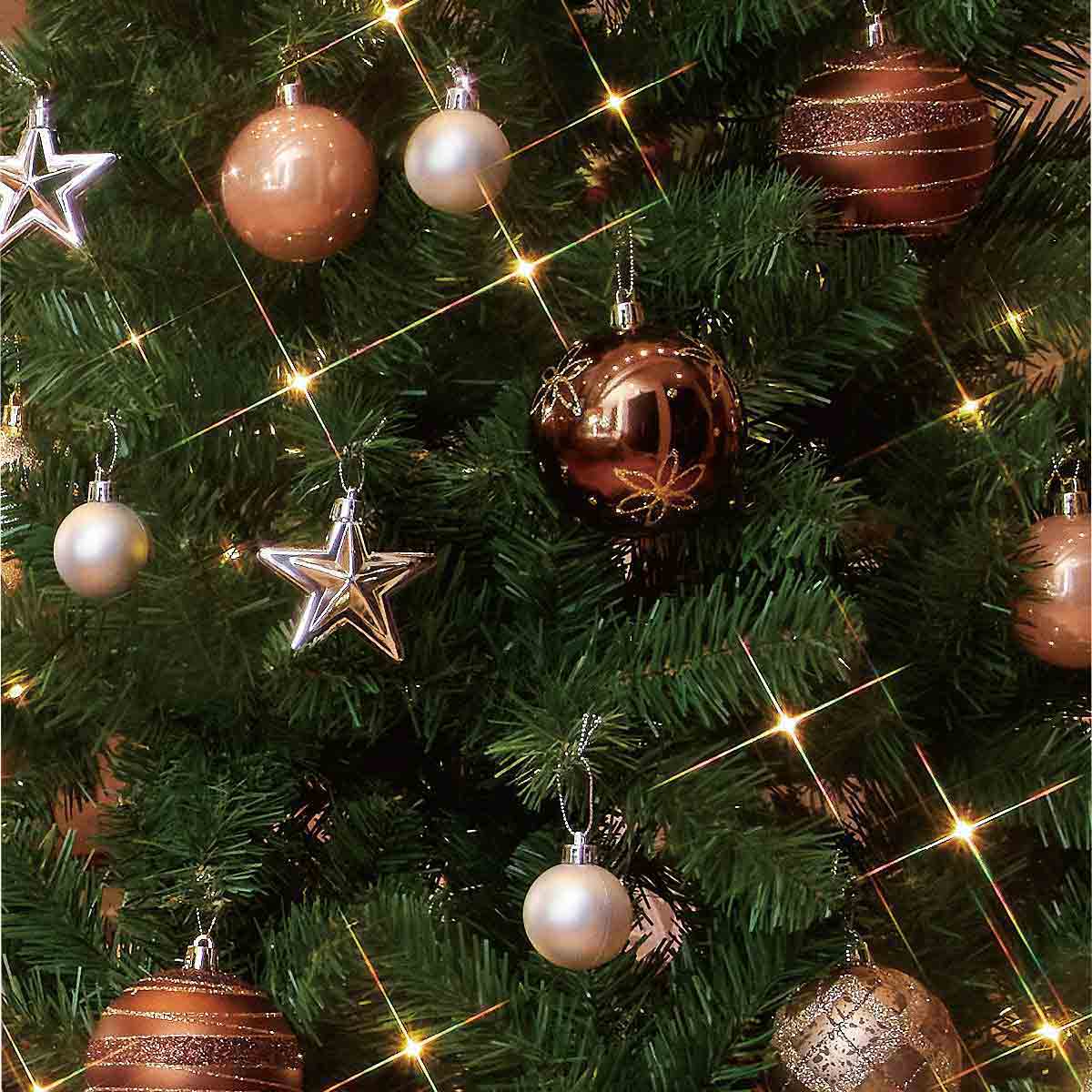 ポットライトクリスマスツリー コパーゴールド ［ストエキオリジナル］ 高さ150×幅83cm