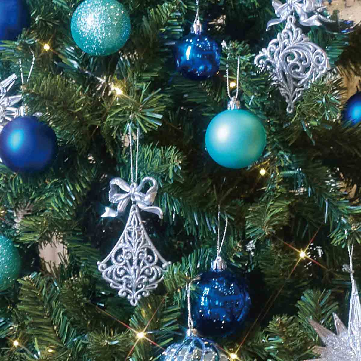 クリスマスツリーセット アイスブルー［ストエキオリジナル］ 高さ150cm